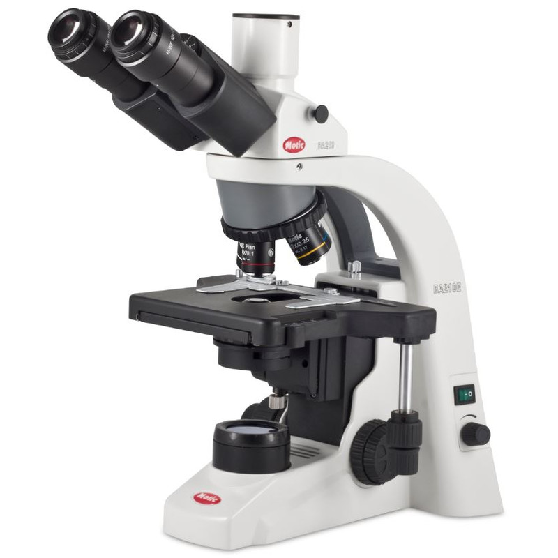 Motic Microscópio BA210E, ELITE, HAL, 4x-400x, infinity, trino