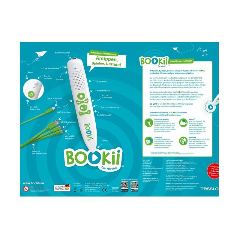 Tessloff-Verlag BOOKii WAS IST WAS Kindergarten Starter-Set Frohe Weihnachten!