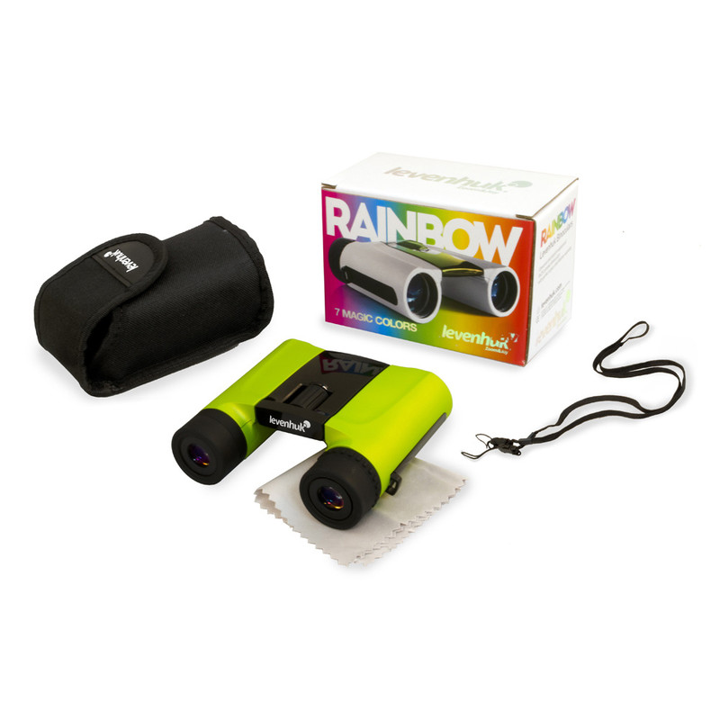 Levenhuk Binóculo Rainbow 8x25 Lime