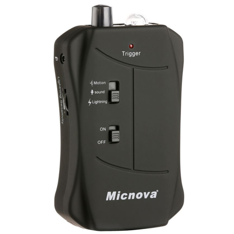 Micnova MQ-VT Disparador de flash, movimento e som para Canon