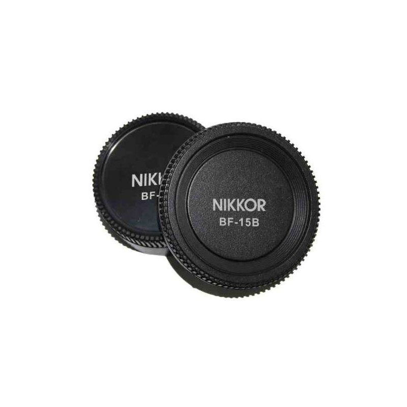 Pixel Coberturas anti-pó Tampa traseira da objetiva BF-15L + tampa do corpo BF-15B para Nikon