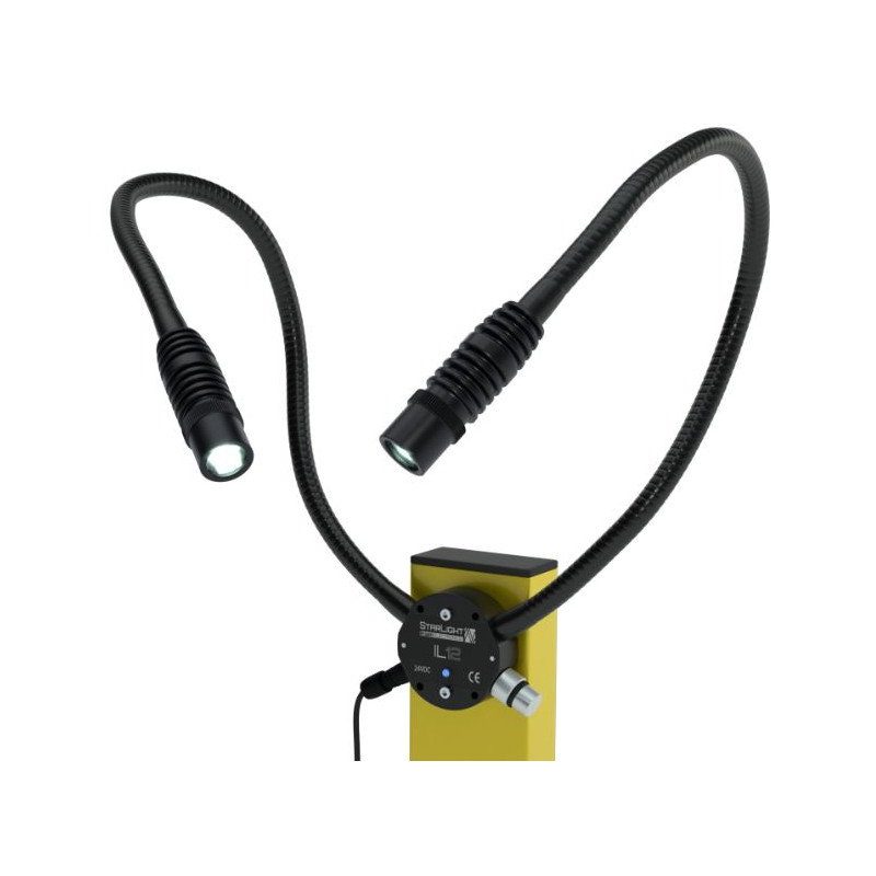 StarLight Opto-Electronics IL12-600 AM Arms, com vidro de proteção, 2 braços, comprimento do braço 600 mm