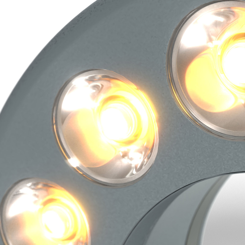 StarLight Opto-Electronics RL12-10s A, âmbar (590 nm), Ø 66mm