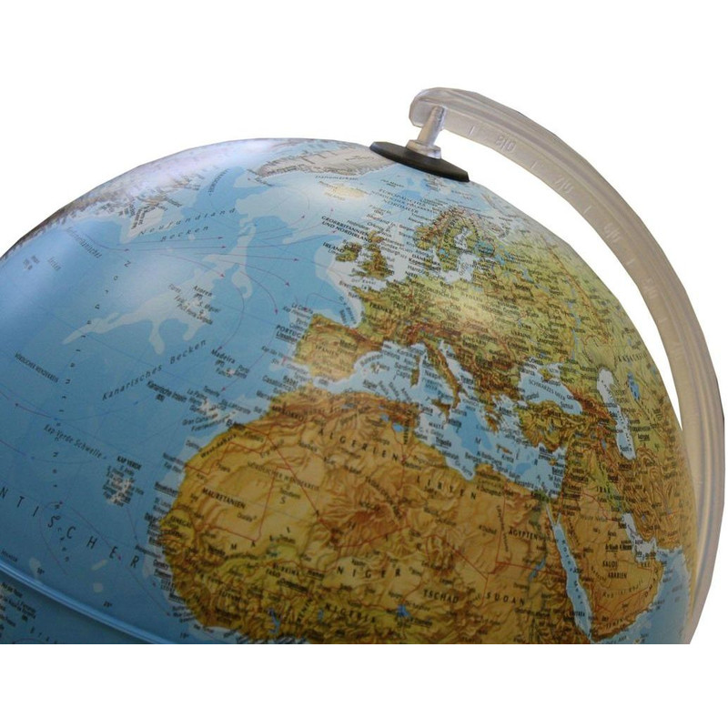 Idena Globo terrestre iluminado com cartografia de dupla imagem 30 cm