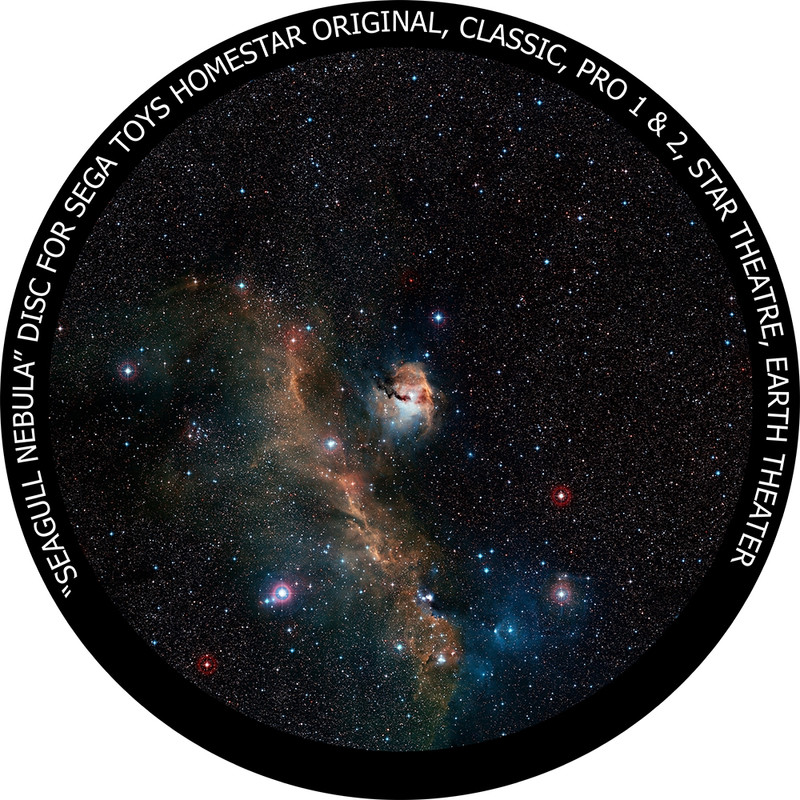 Redmark Disco para Planetário Sega Homestar - NGC 6357