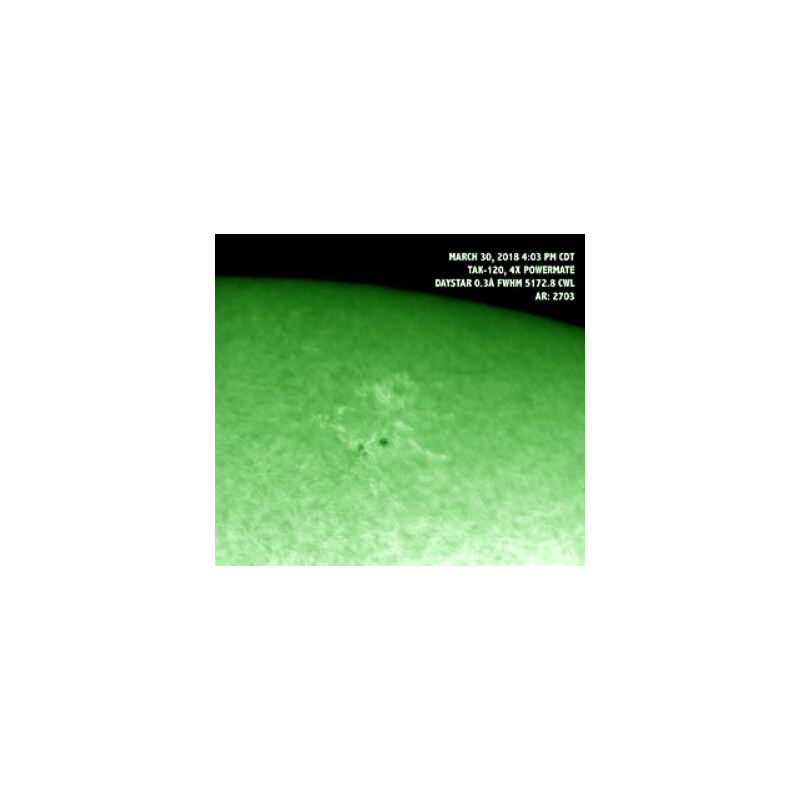 DayStar Filtro solar QUARK Linha de Magnésio I (b2)