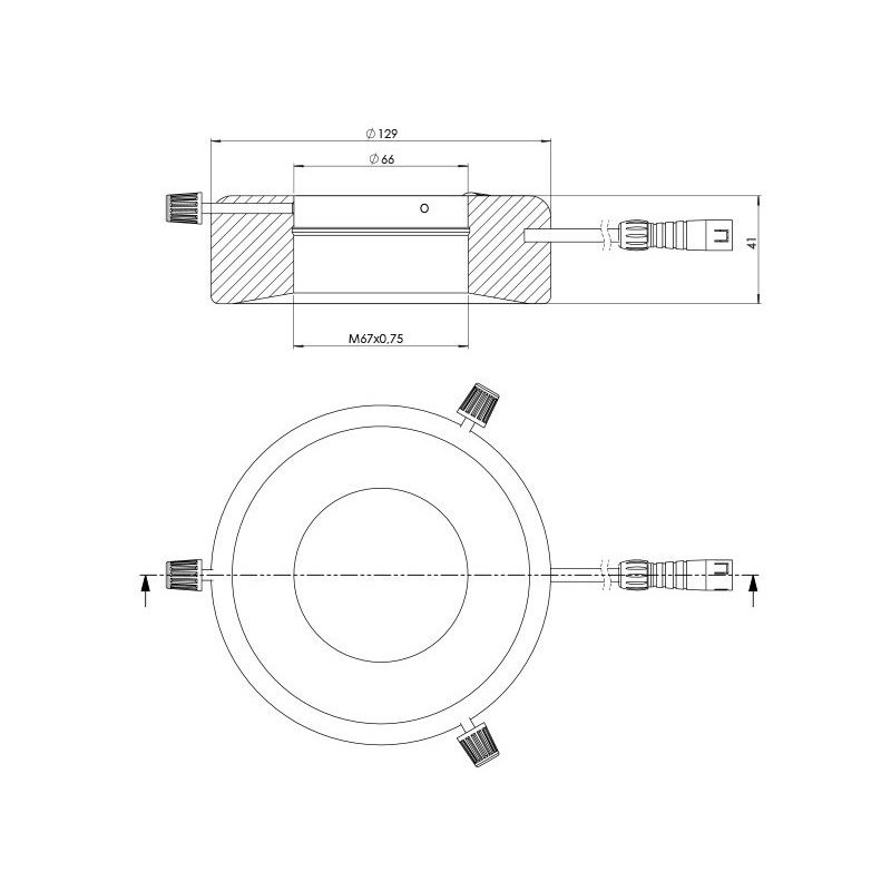 StarLight Opto-Electronics RL12-18s NW, Natureza (4.000 K), Ø 66mm
