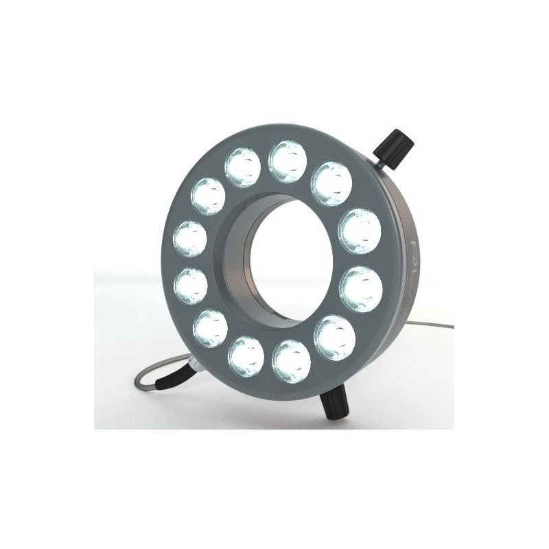 StarLight Opto-Electronics RL12-10s-24V WW, spot, branco quente (3000K), Plugue M12 (4 pinos), Ø 66mm