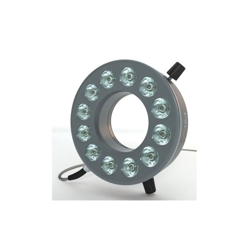 StarLight Opto-Electronics RL12-10s-24V WW, spot, branco quente (3000K), Plugue M12 (4 pinos), Ø 66mm