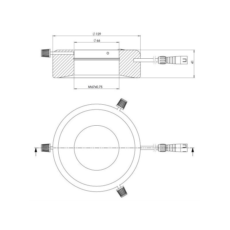 StarLight Opto-Electronics RL12-18f WW, projetor, branco quente (3000K)