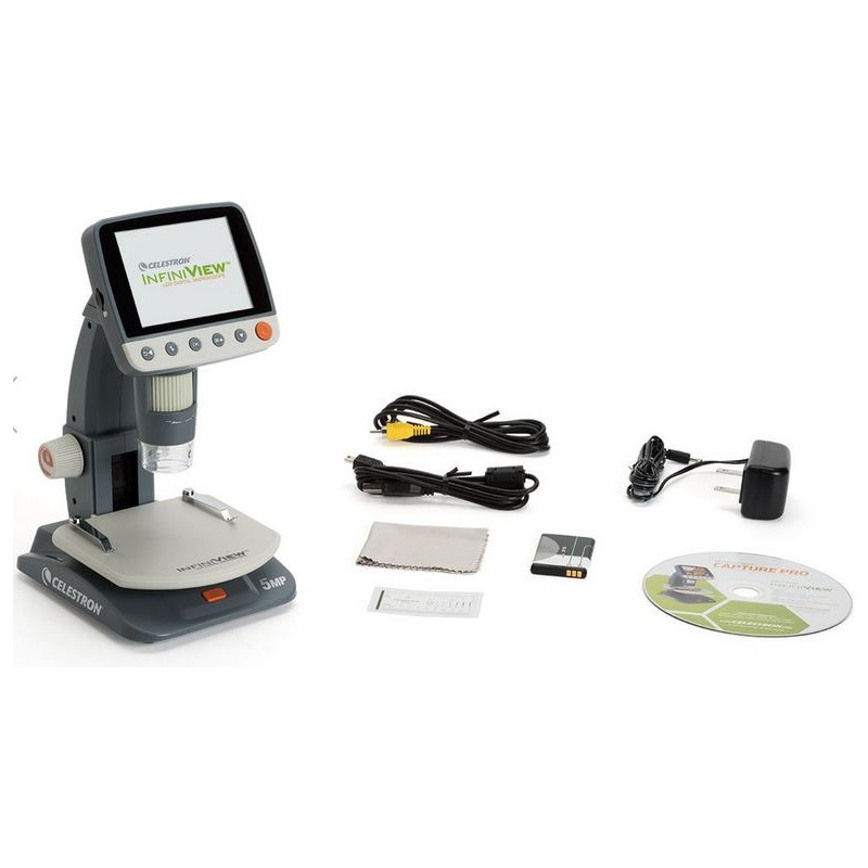 Celestron Microscópio Infiniview, LCD, digital