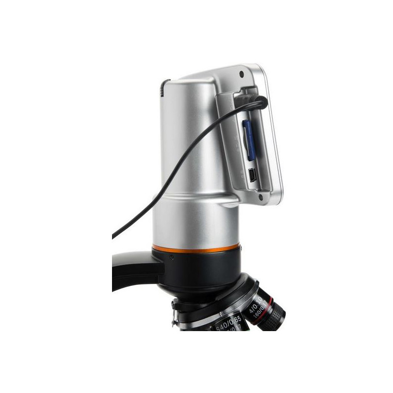 Celestron Microscópio TetraView, Touch Screen, 40-400x