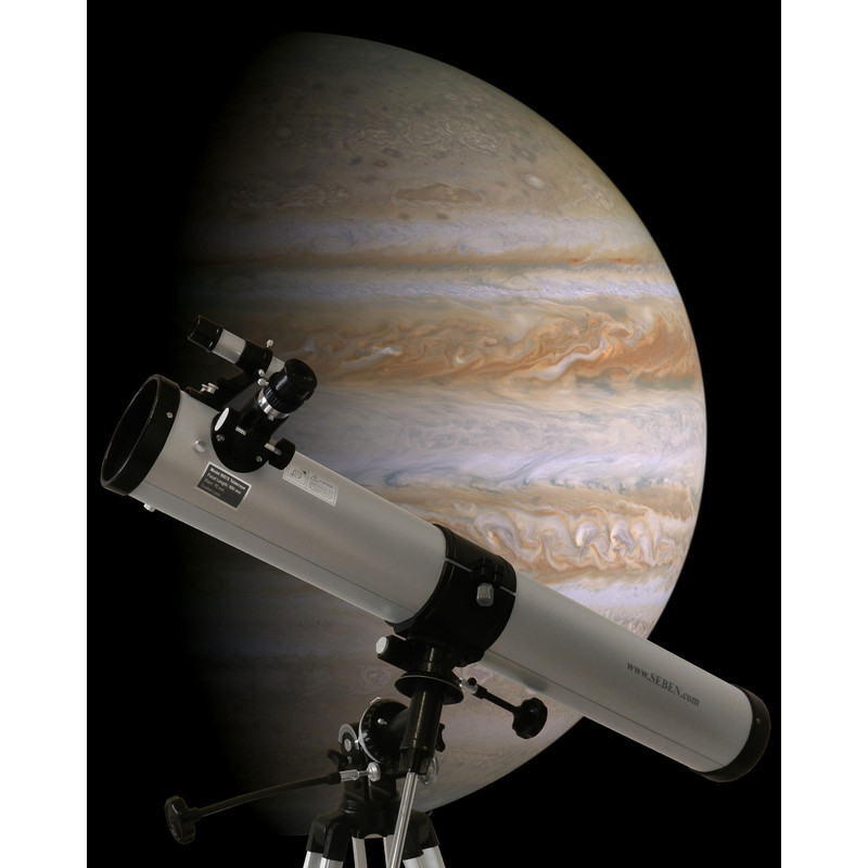 Seben Telescópio refletor 76/900 EQ2