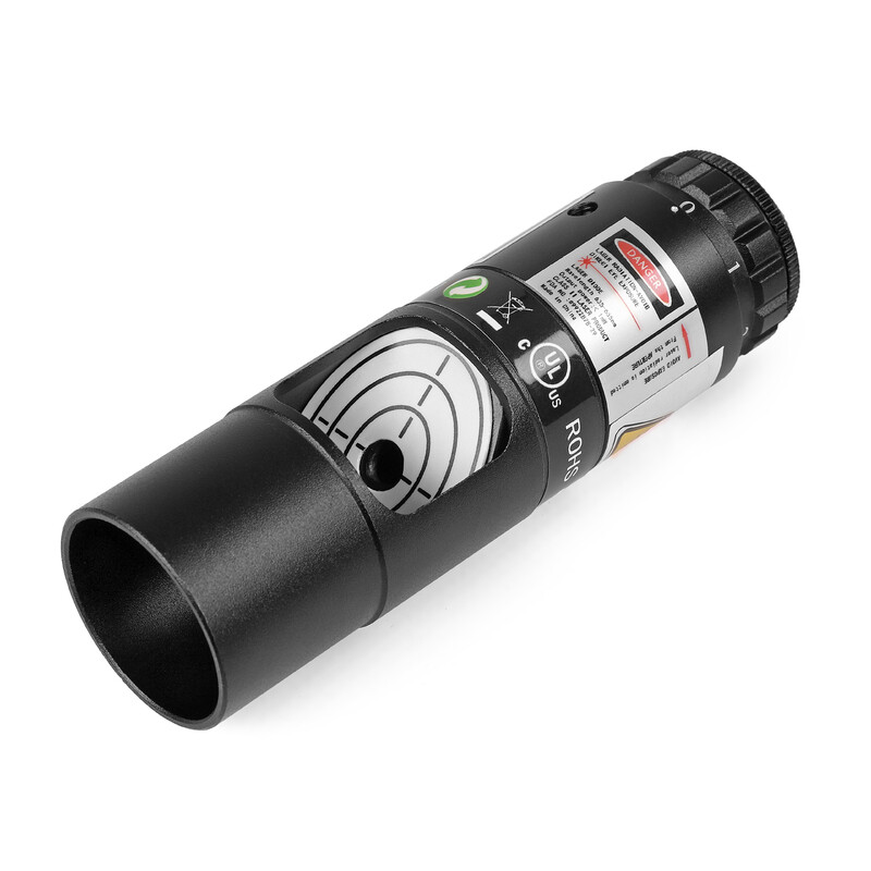 Omegon Laser de ajuste Newton 1.25" com janela de inspeção Rev. B