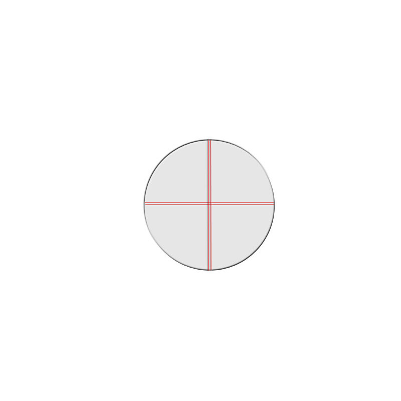 Seben Ocular com mira Plössl 12,5 mm com Iluminação 1,25''