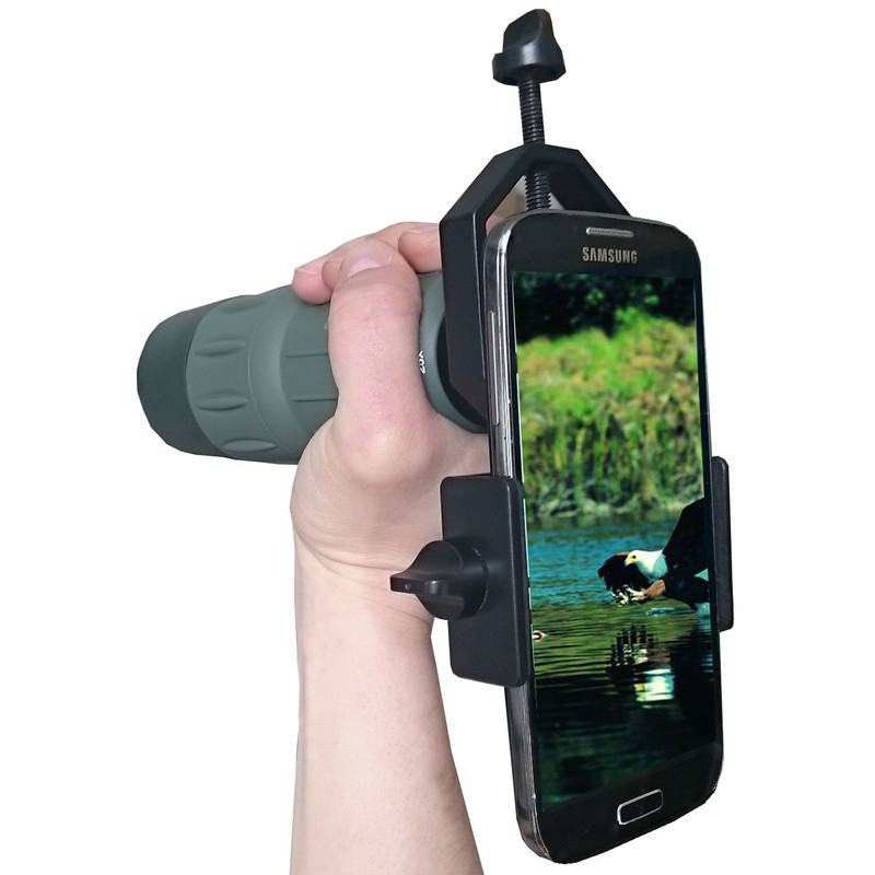 Seben Adaptador universal de Smartphone para telemóvel DKA5 da para Telescópio, Luneta, Monóculo