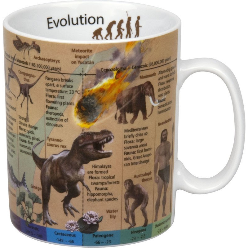 Könitz Chávena Mugs of Knowledge Evolution (Inglês)