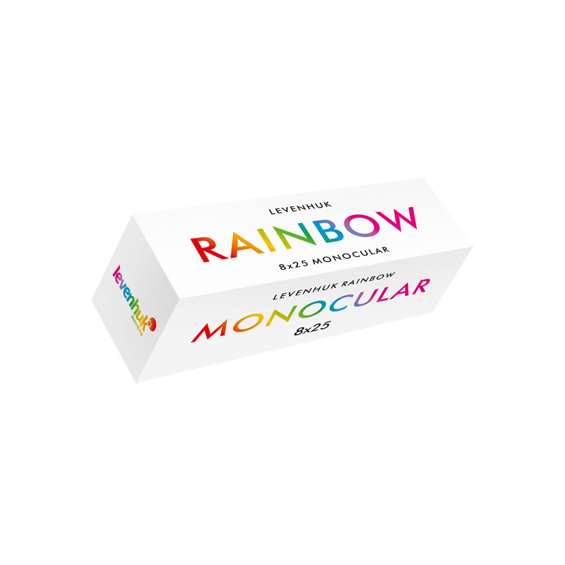 Levenhuk Monóculo Monokular Rainbow 8x25 Red