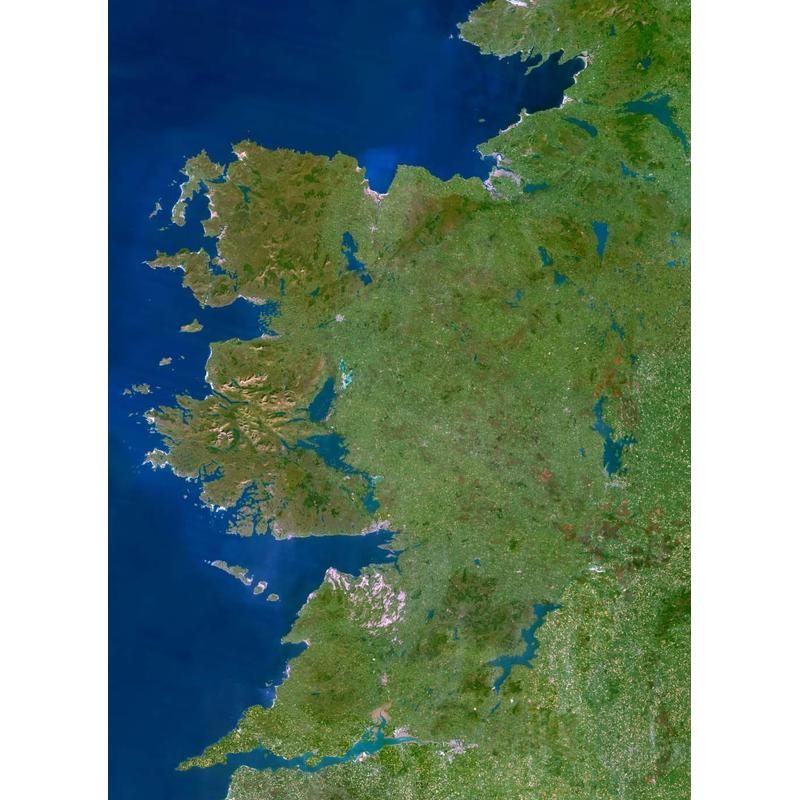 Planet Observer Mapa regional Região Connacht