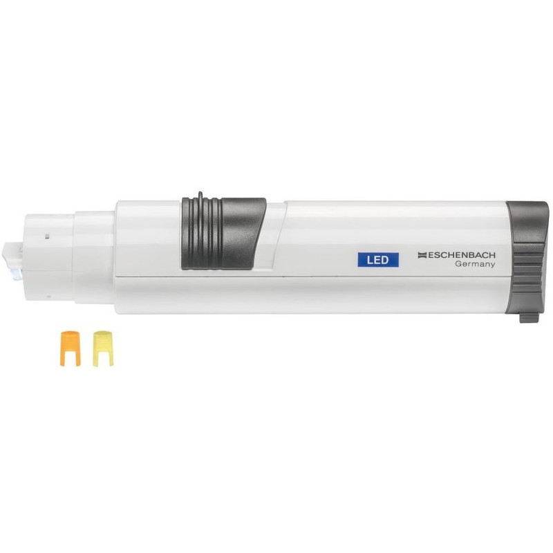Eschenbach Lupa com iluminação LED, sistema varioPLUS, 100x75mm, 2,8X