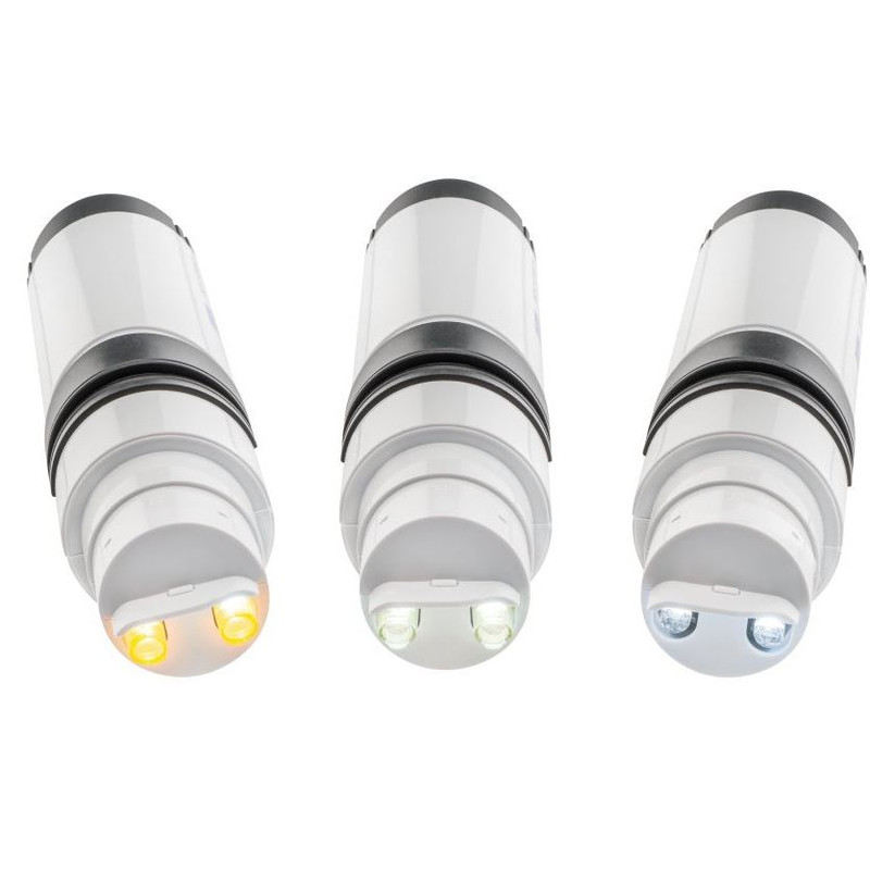 Eschenbach Lupa com iluminação LED, sistema varioPLUS, 100x75mm, 2,8X