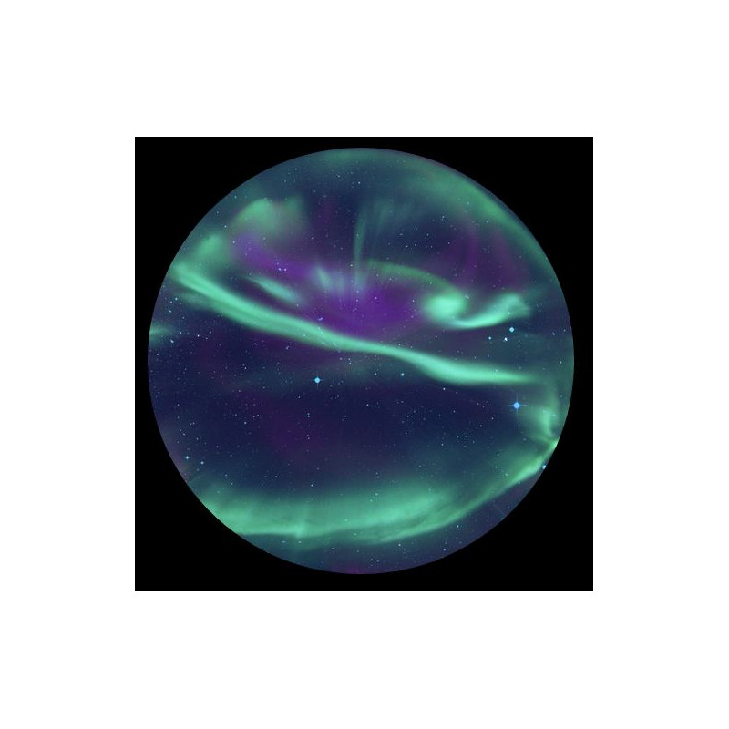 astrial Deslize para o Planetário Homestar da Sega Aurora Borealis Scenic