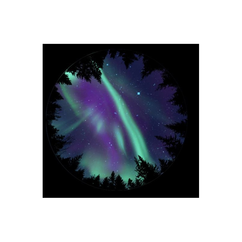 astrial Deslize para o Planetário Homestar da Sega Aurora Borealis Scenic