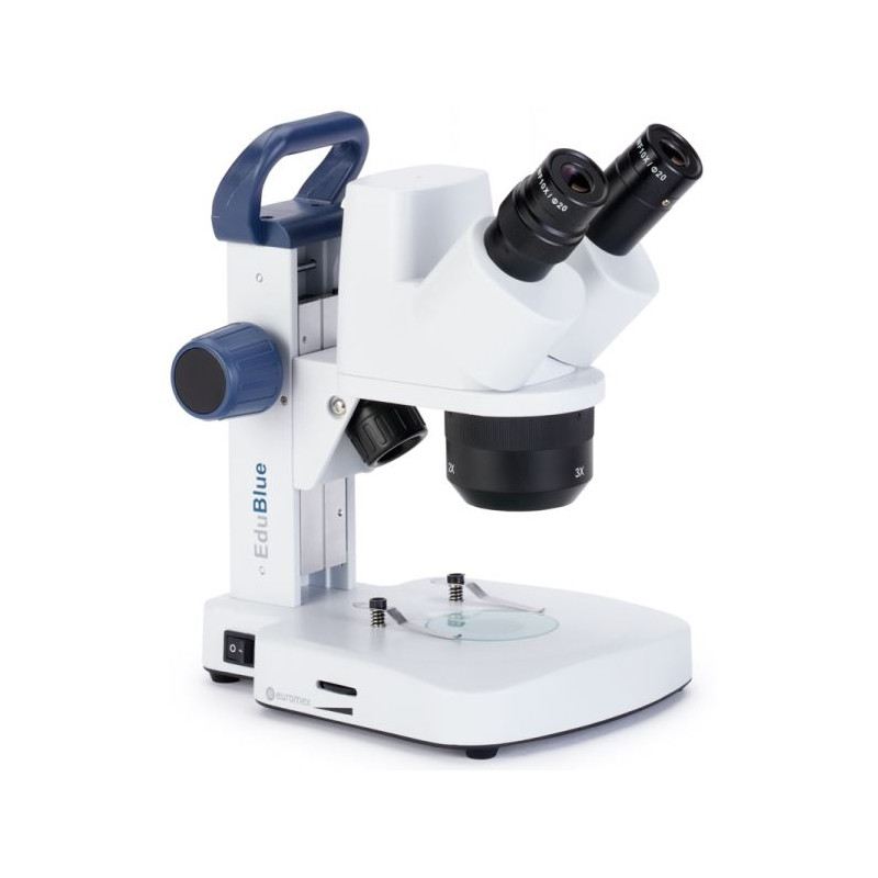 Euromex estereomicroscópio ED.1805-S, EduBlue 2x, 4x, Digital