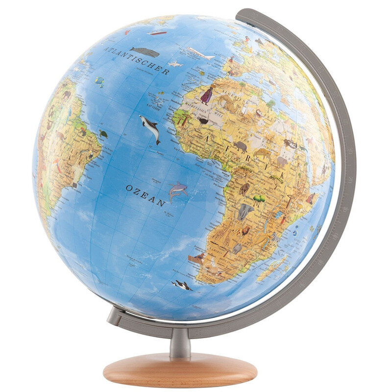 Columbus Globos para crianças Unsere Erde 34 cm