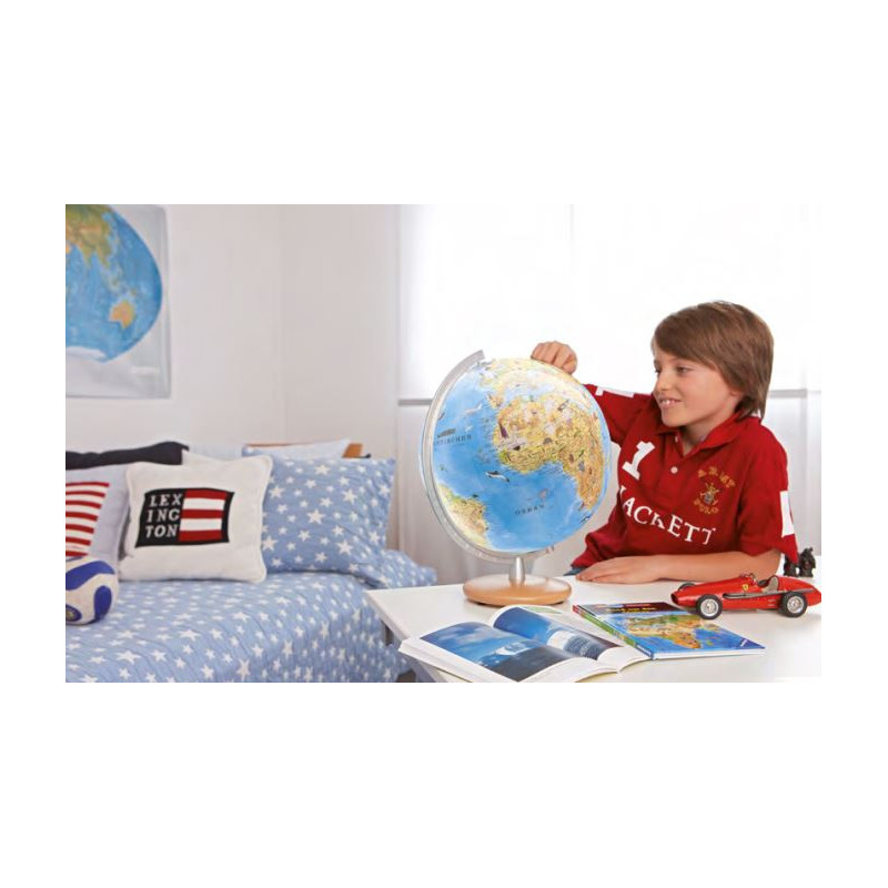 Columbus Globos para crianças Unsere Erde mit Entdeckerstift 34cm