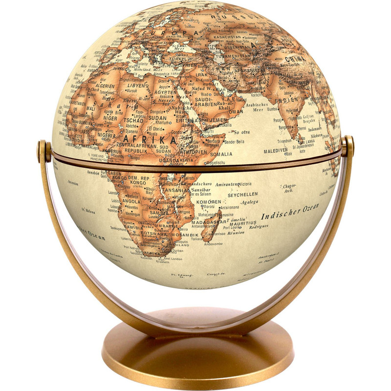 Stellanova Mini-globo Mini-Globus Dreh-Schwenk Globus Antik 15cm