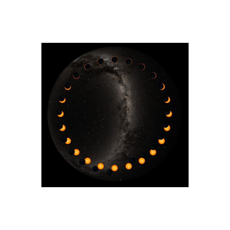 astrial Deslize para o Planetário Homestar da Sega Eclipse solar anular
