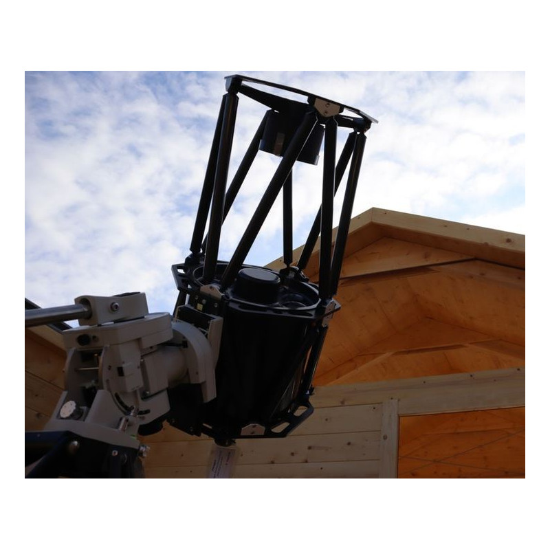 Dome Parts Observatório de teto retrátil GreenLine Mini com proteção de madeira