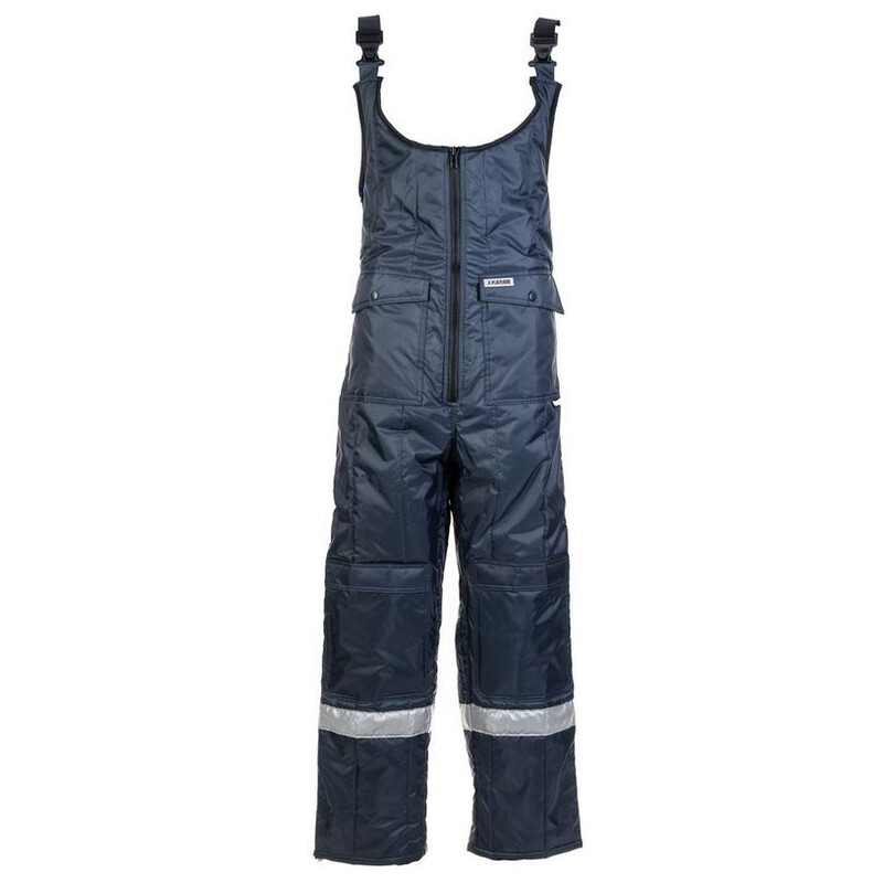 Planam Frostproof dungarees for extremely cold nights, size L
