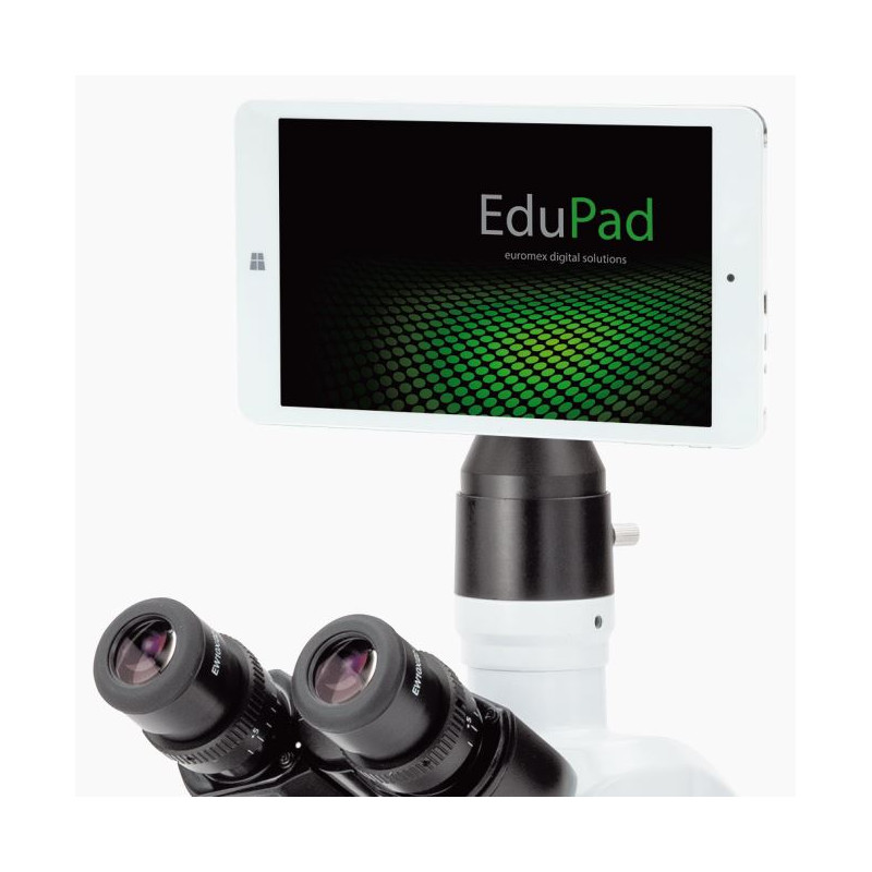 Euromex Câmera EduPad , cor, CMOS, 1/2.3", 1.33 µm, 12 MP, USB 2.0, Tablet de 8 polegadas