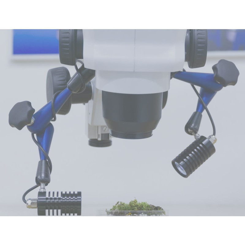 Pulch+Lorenz Iluminação dupla LED para Tripés Flexi