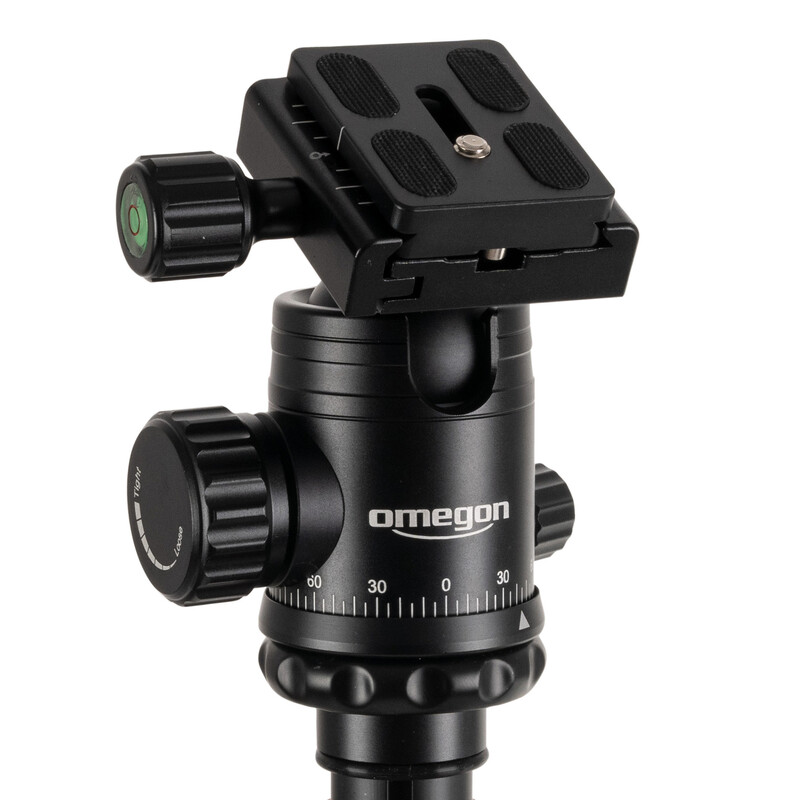 Omegon Tripé de alumínio Basic 250 aluminium tripod with ball head
