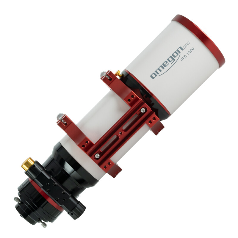 Omegon Refrator apocromático Pro APO AP 100/580 Quadruplet OTA + relatório de teste