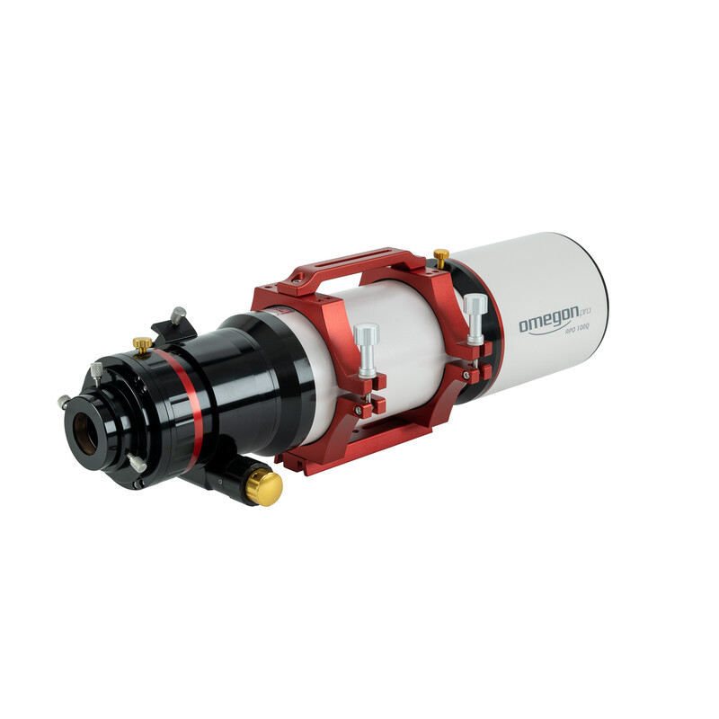Omegon Refrator apocromático Pro APO AP 100/580 Quadruplet OTA + relatório de teste