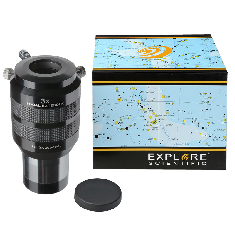 Explore Scientific Lente Barlow 3x Extensor Focal 2"