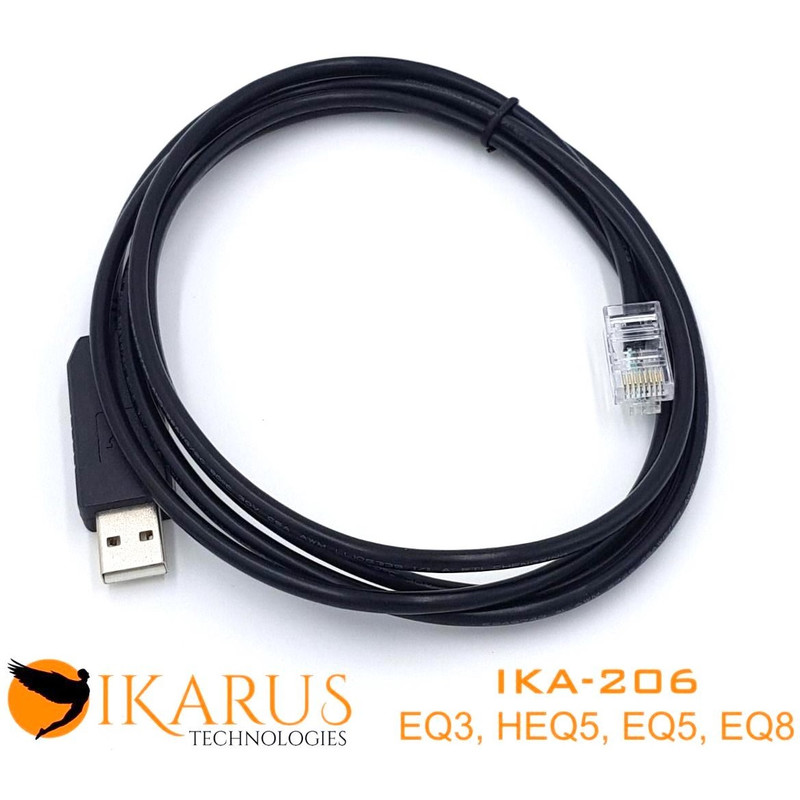 Ikarus Technologies Cabo de ligação USB para Montagens (EQDir HEQ5,EQ3,EQ8,EQ5)