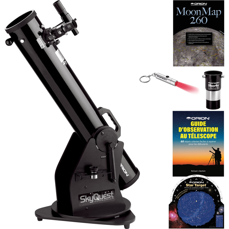 Orion Telescópio Dobson N 114/910 SkyQuest XT4,5 Classic Set DOB