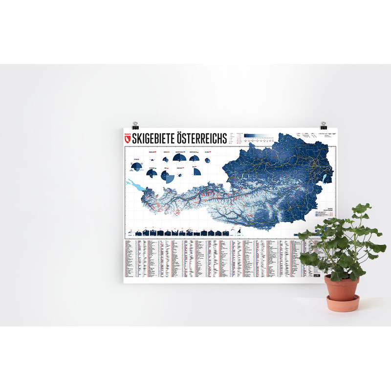 Marmota Maps Mapa Estâncias de esqui da Áustria