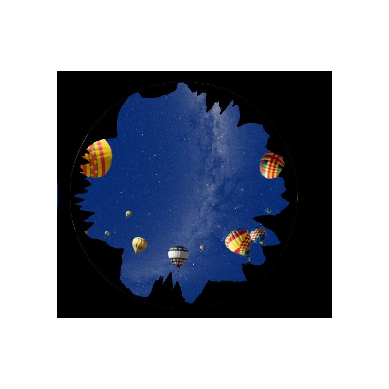 astrial Deslize para o Planetário Homestar da Sega Balão de ar quente cénico