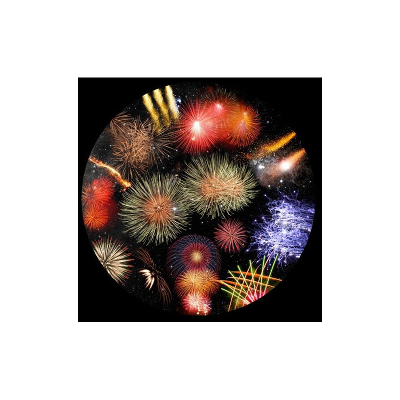 astrial Deslize para o Planetário Homestar da Sega, com fogos de artifício cénicos