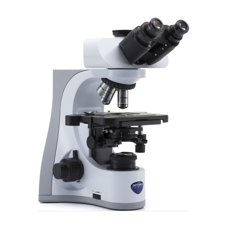 Optika Microscópio B-510ASB, asbestosis, trino, 40x phase, 40x-1000x, W-PLAN IOS, W&B 12.5x, EU