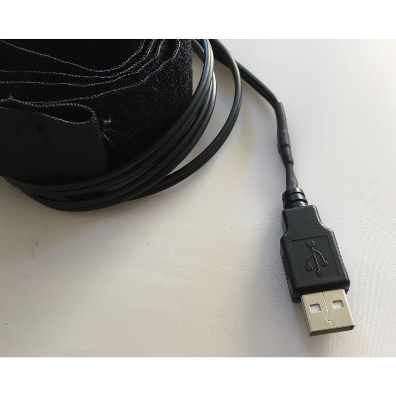 Lunatico Fita de aquecimento ZeroDew de 7" a 8" USB