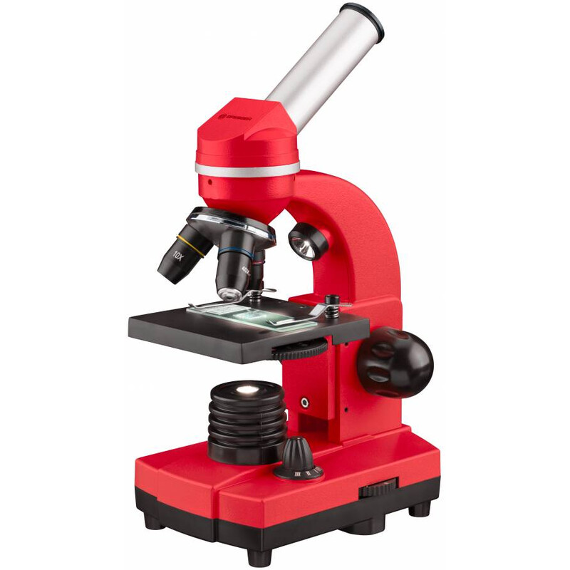 Bresser Junior Microscópio Biolux SEL vermelho
