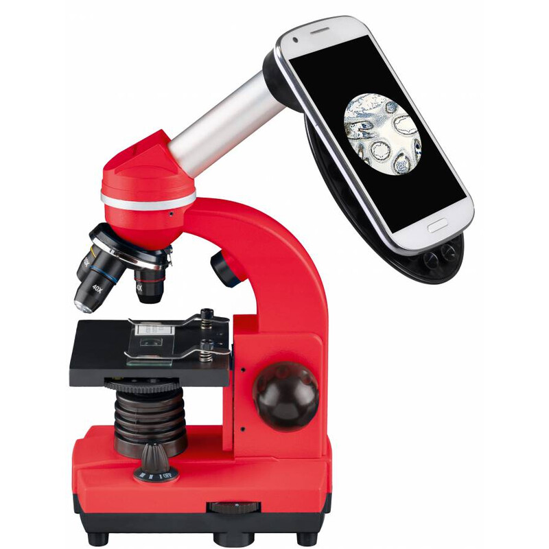 Bresser Junior Microscópio Biolux SEL vermelho