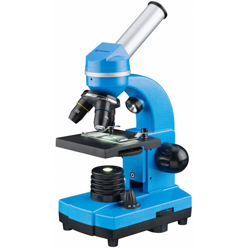 Bresser Junior Microscópio Biolux SEL azul